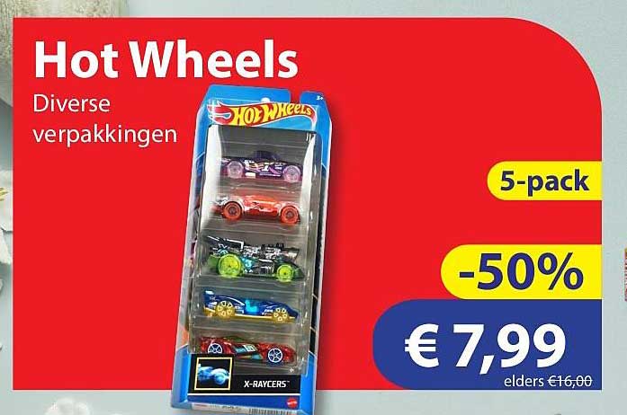 Hot Wheels 5-pack