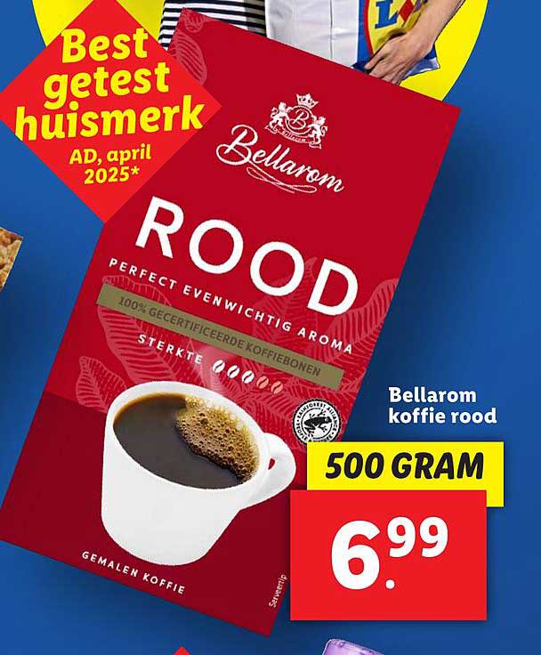 Bellarom koffie rood