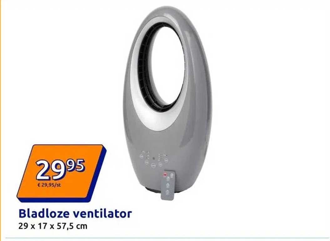 Bladloze ventilator