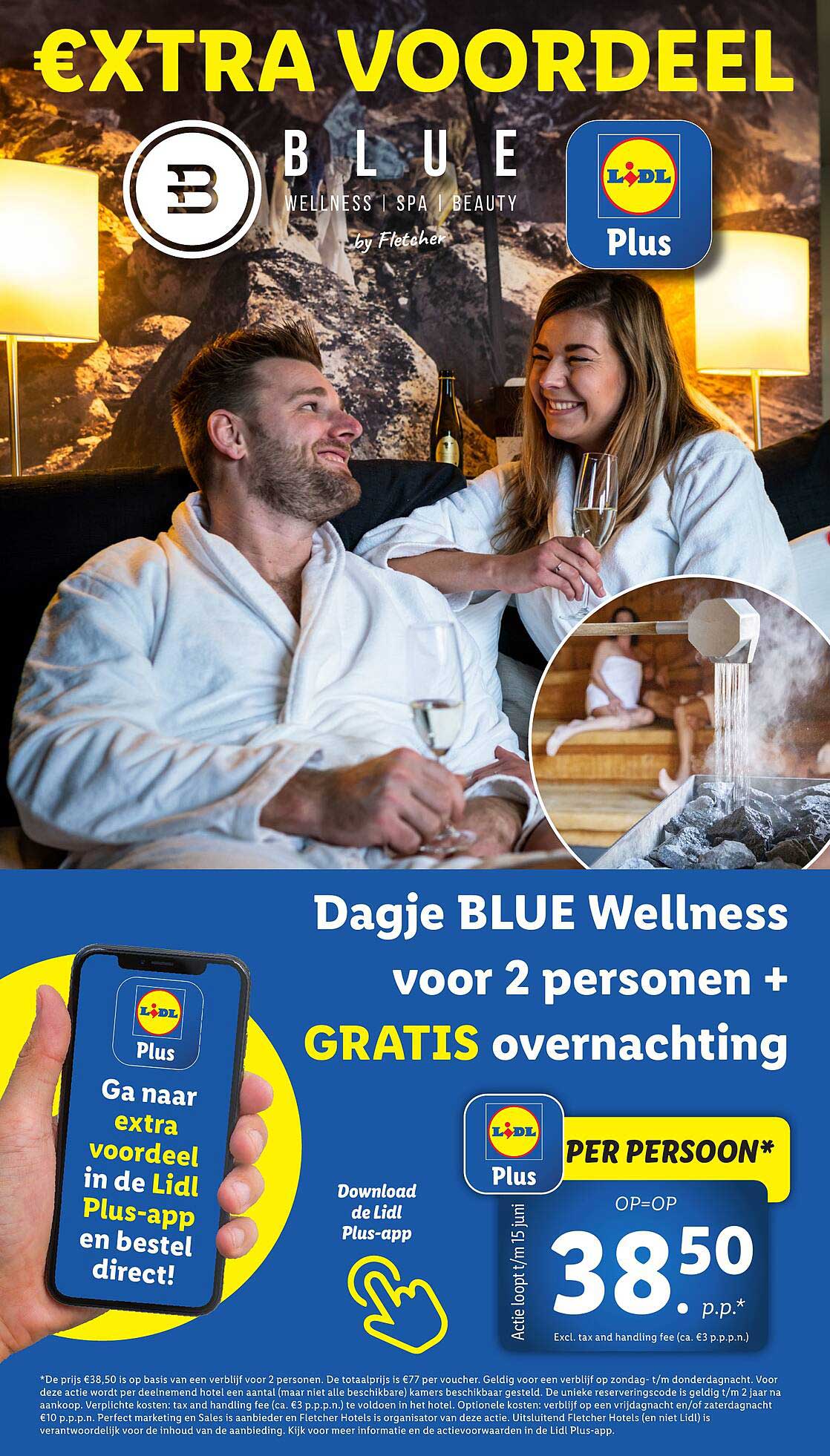 Dagje BLUE Wellness voor 2 personen + GRATIS overnachting