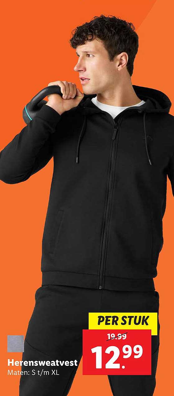 Herensweatvest