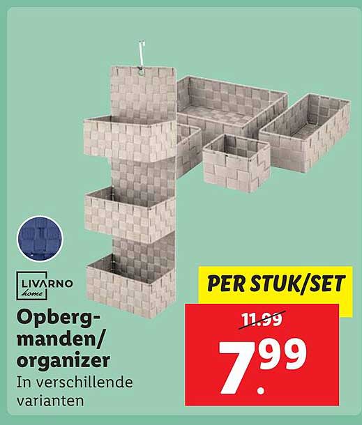 Opbergmanden/organizer