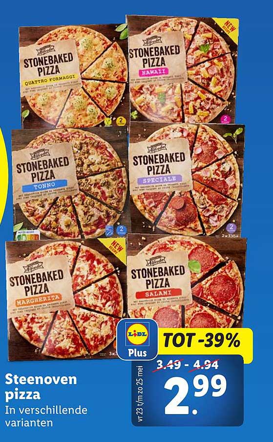 Steenoven pizza