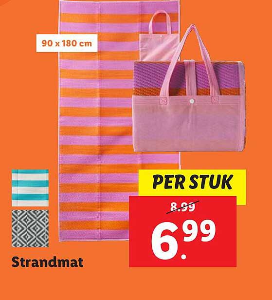 Brunner Grenada Slaapmat / Strandmat 184 x 53 x 3 cm | Kampeer Oase