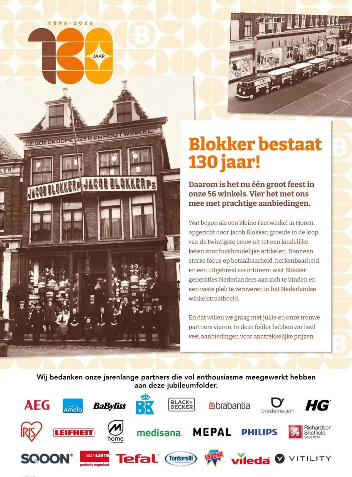 Blokker bestaat 130 jaar!