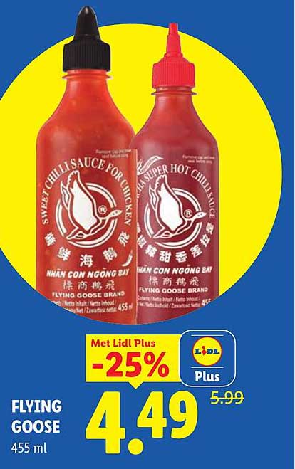 FLYING GOOSE 455 ml -25%