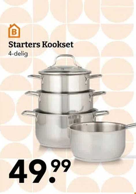 Starters Kookset 4-delig