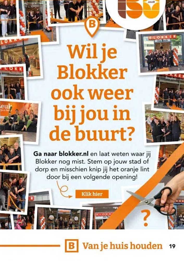 Wil je Blokker ook weer bij jou in de buurt? Klik hier