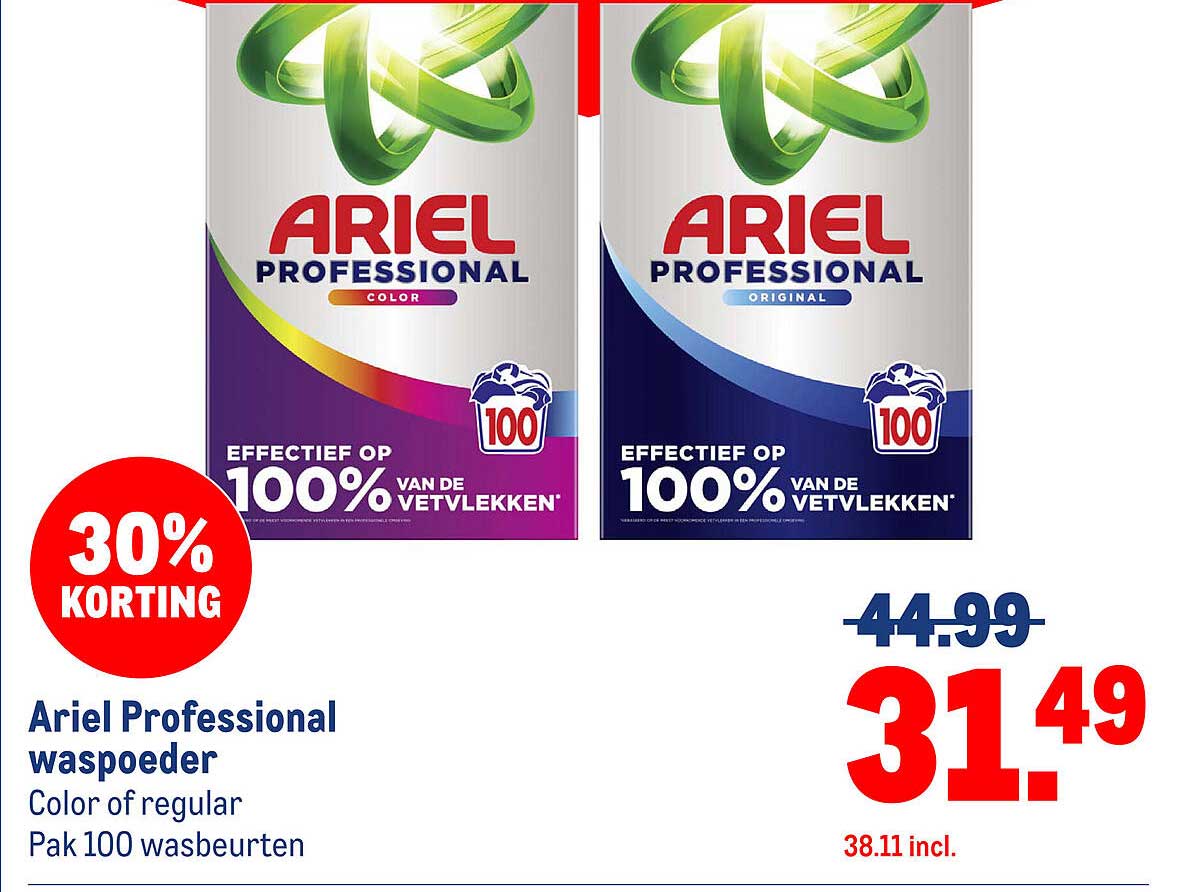 Ariel Professional waspoeder
