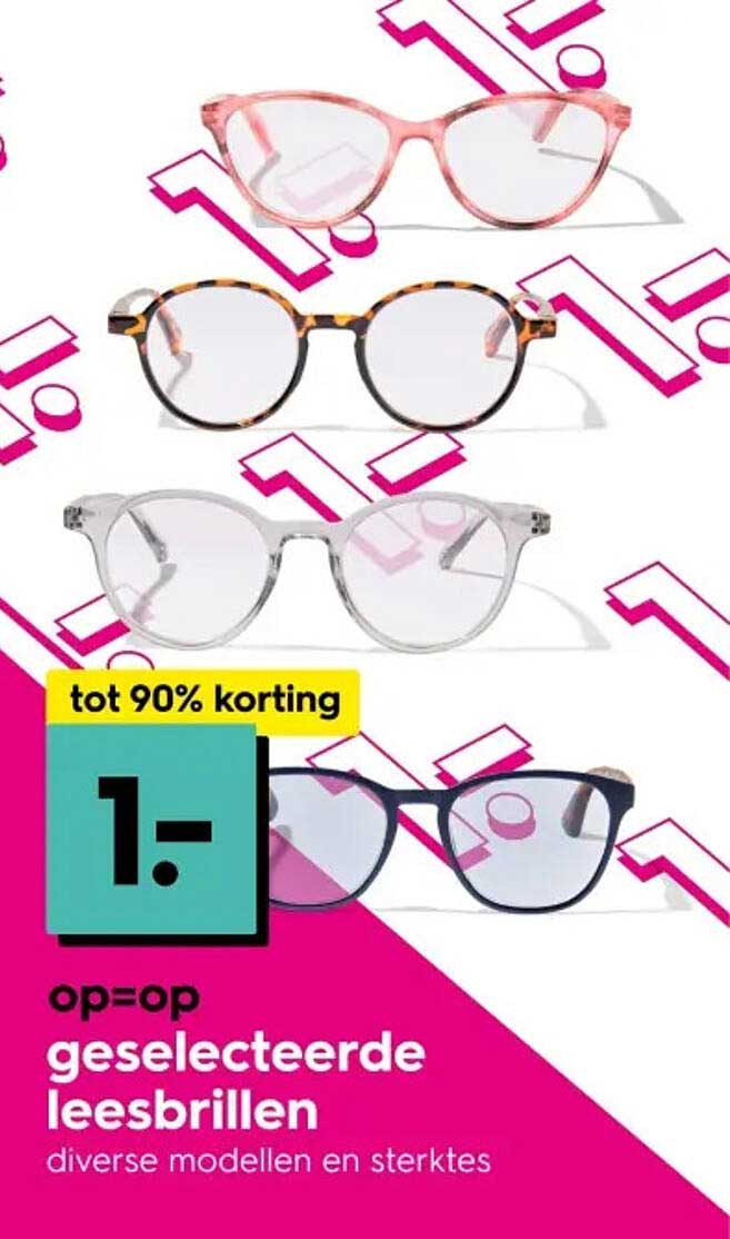 gedelegeerde leesbrillen