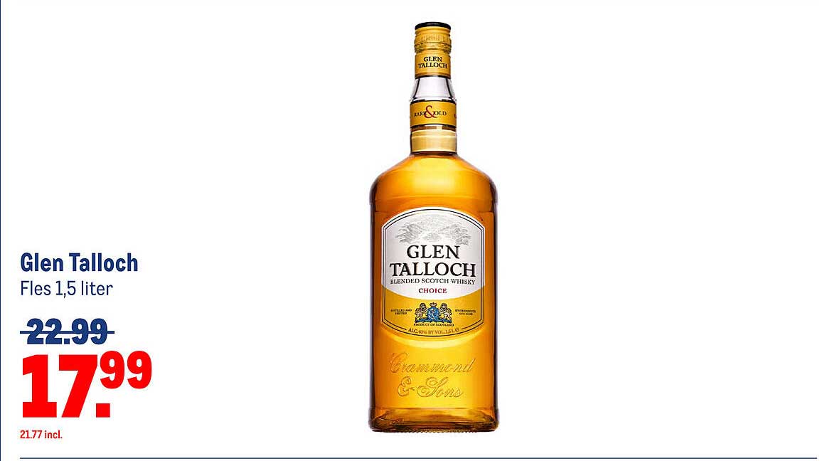 Glen Talloch Fles 1,5 liter