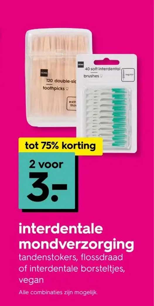 interdentale mondverzorging