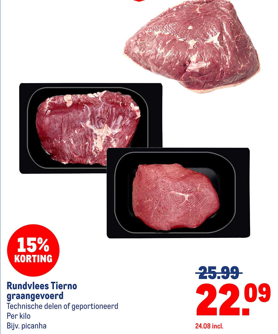 Rundvlees Tierno graangevoerd