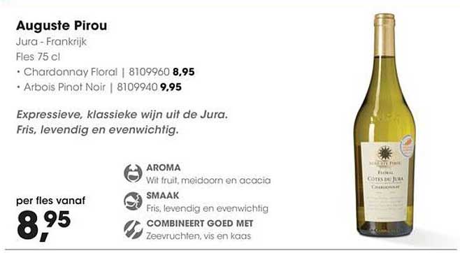Auguste Pirou - Jura - Frankrijk Fles 75 cl