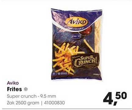 Aviko Frites Super Crunch - 2500 gram