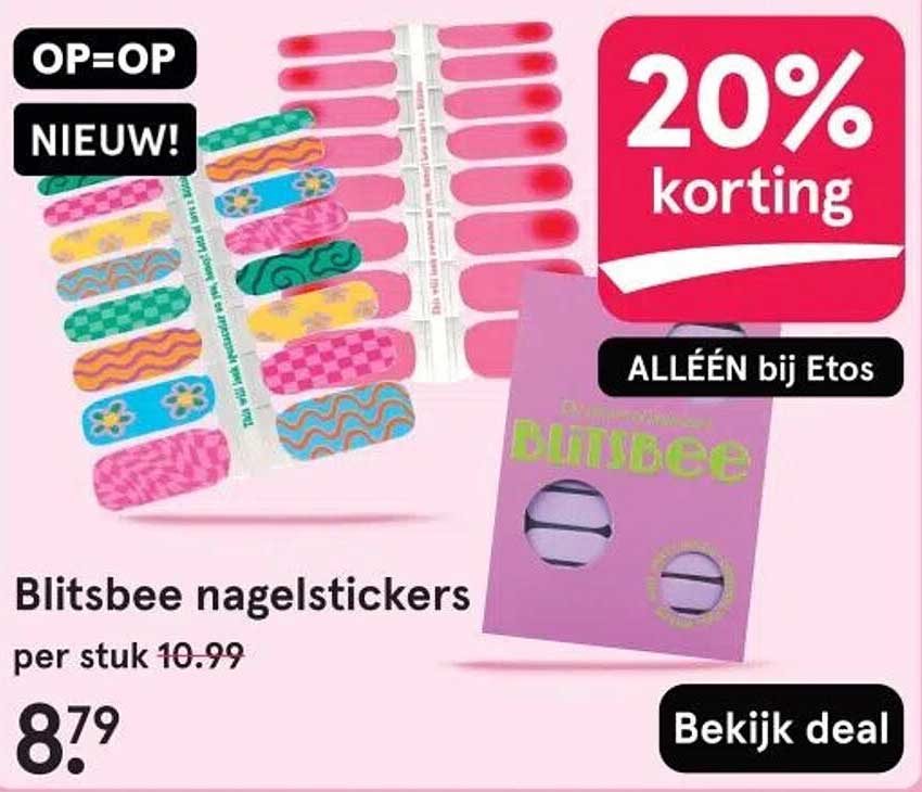 Blitsbee nagelstickers