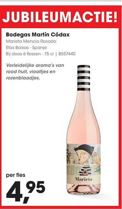 Bodegas Martín Códax Marieta Mencia Rosado
