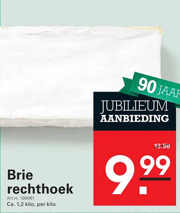 Brie rechthoek