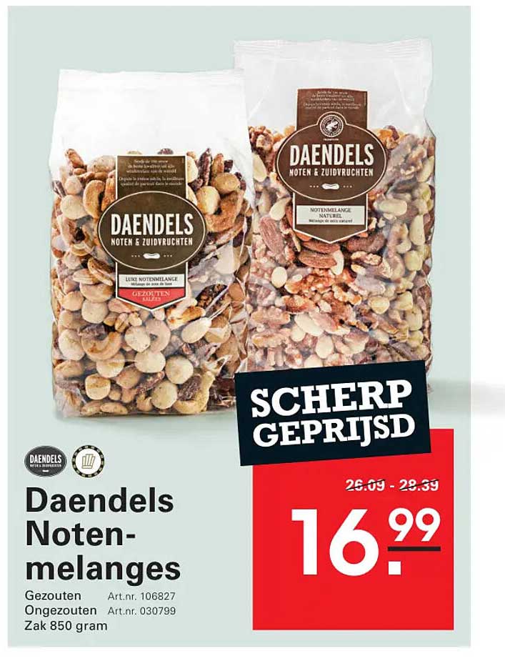Daendels Notenmélanges