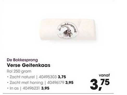 De Bokkesprong Verse Geitenkaas