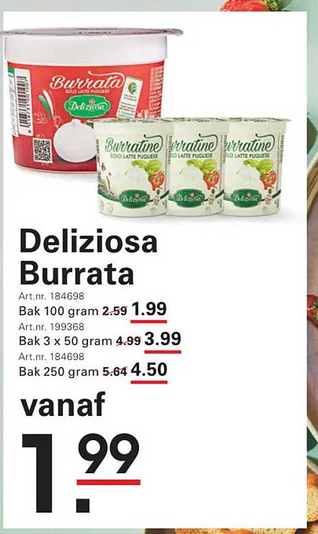 Deliziosa Burrata