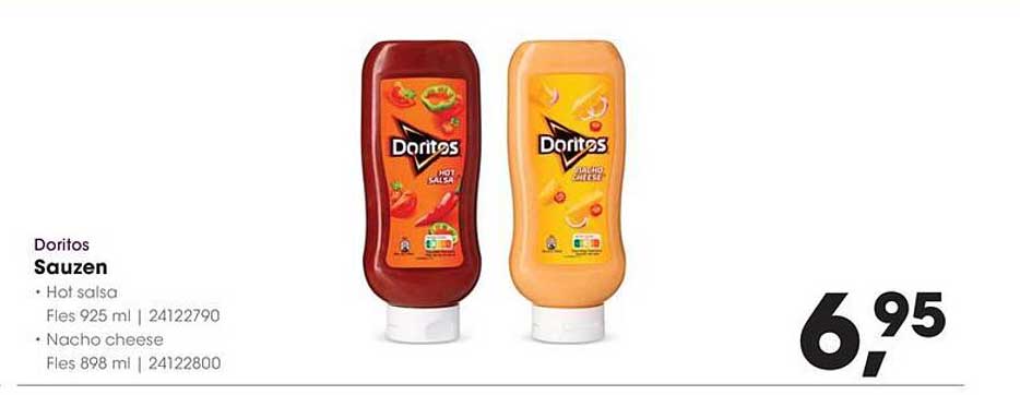 Doritos Sauzen - Hot salsa en Nacho cheese