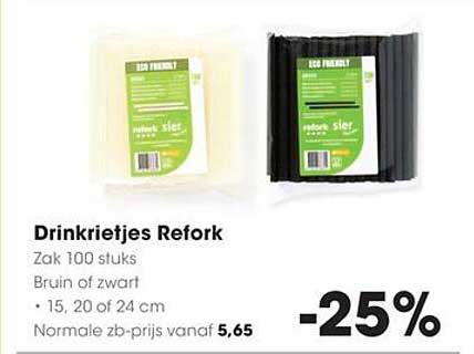 Drinkrietjes Refork