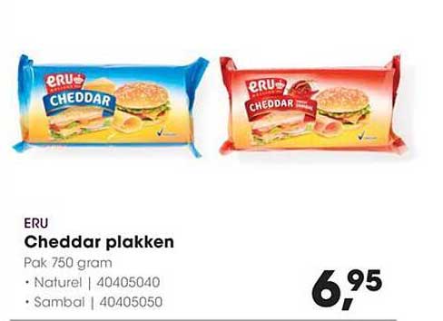 ERU Cheddar plakken