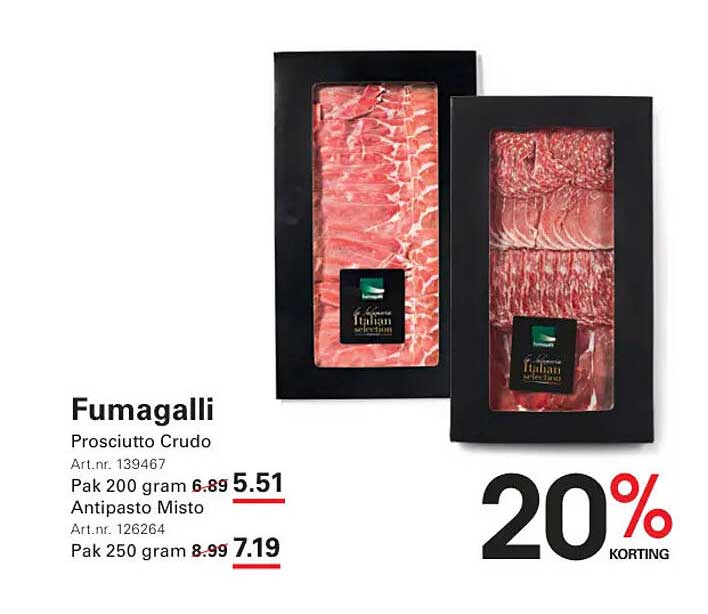 Fumagalli Prosciutto Crudo