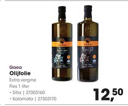 Gaea Olijfolie Extra vergine Fles 1 liter