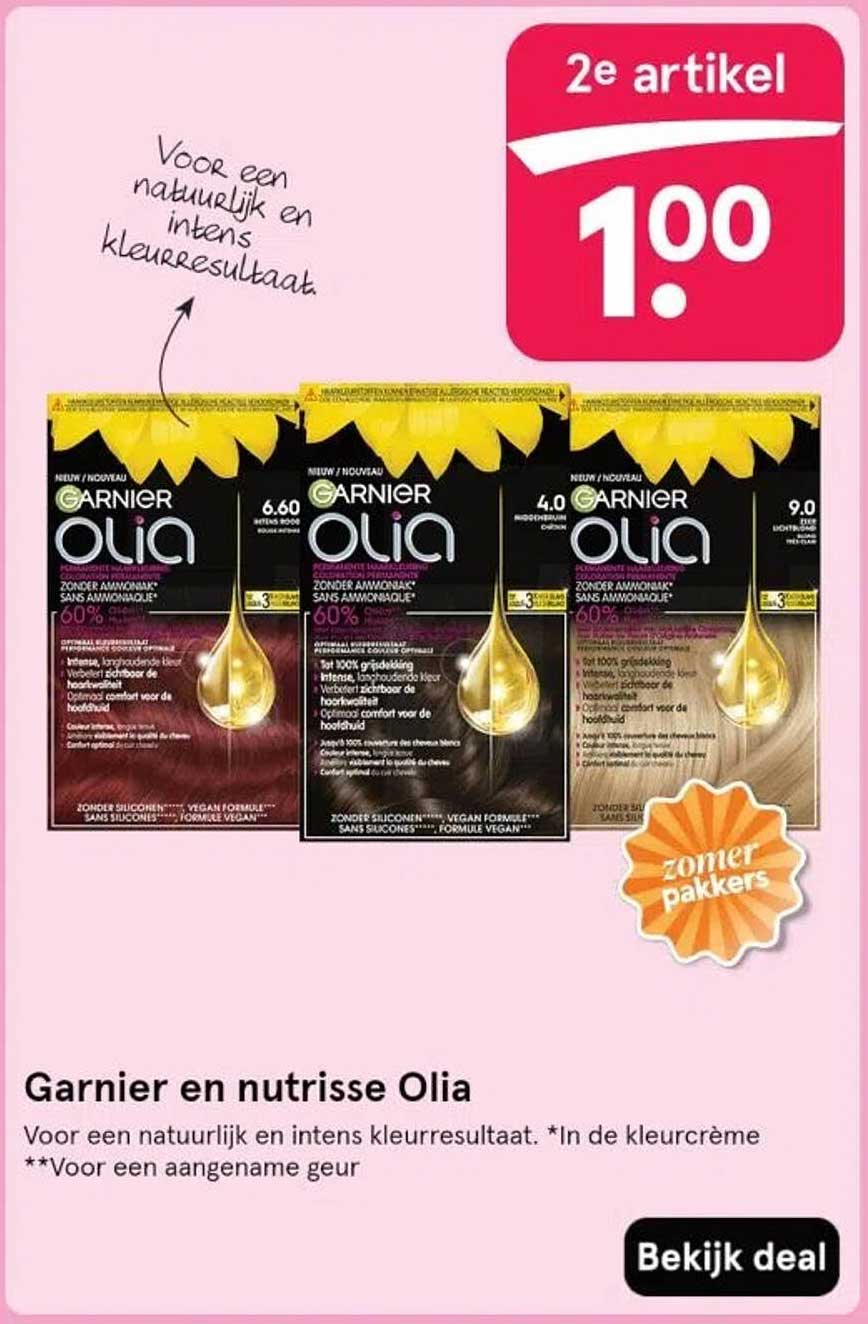 Garnier en nutrisse Olia