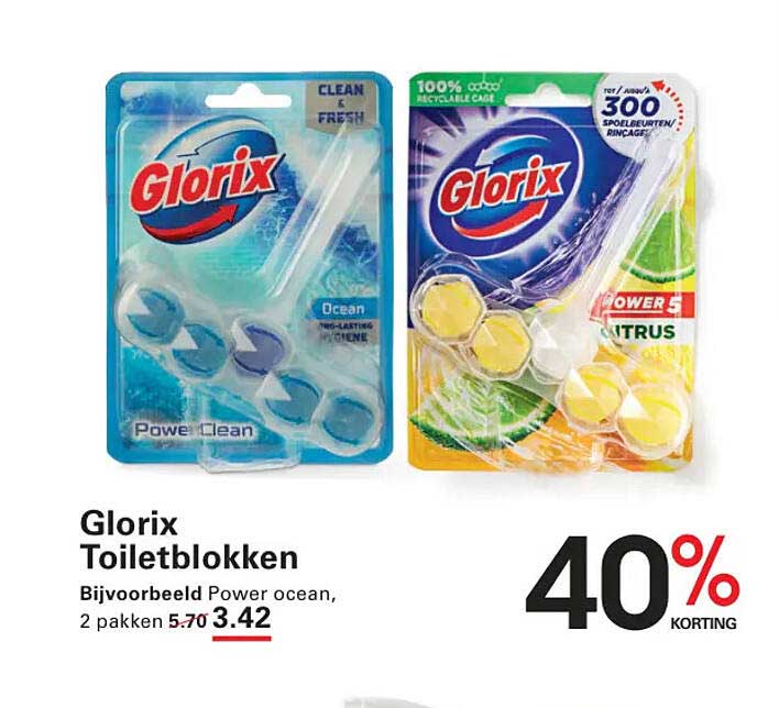 Glorix Toiletblokken