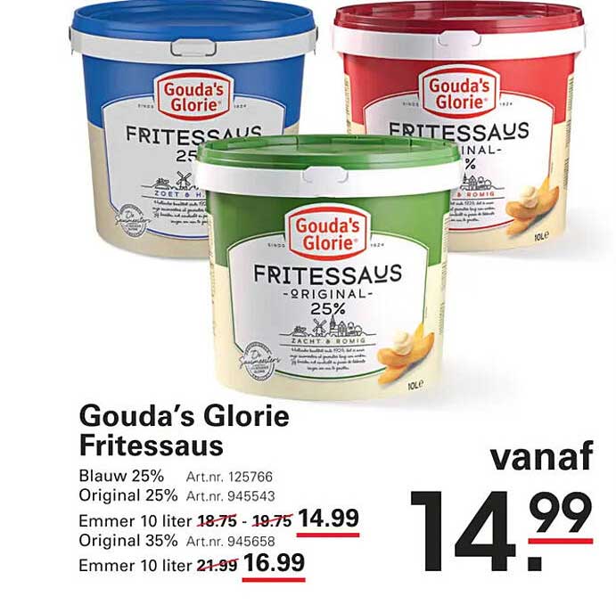 Gouda’s Glorie Fritessaus