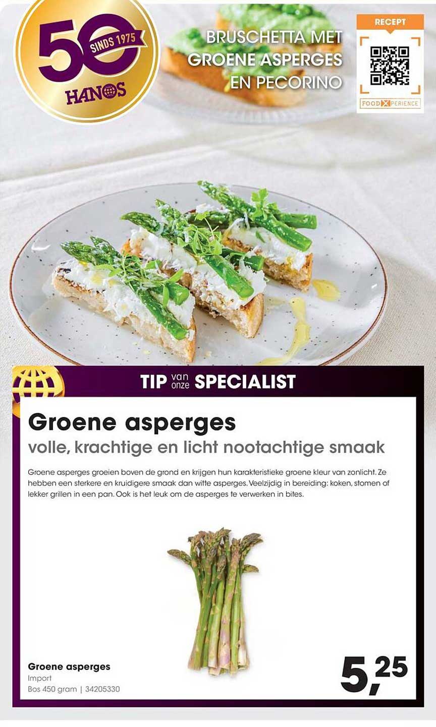 Groene asperges