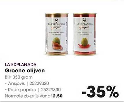 Groene olijven