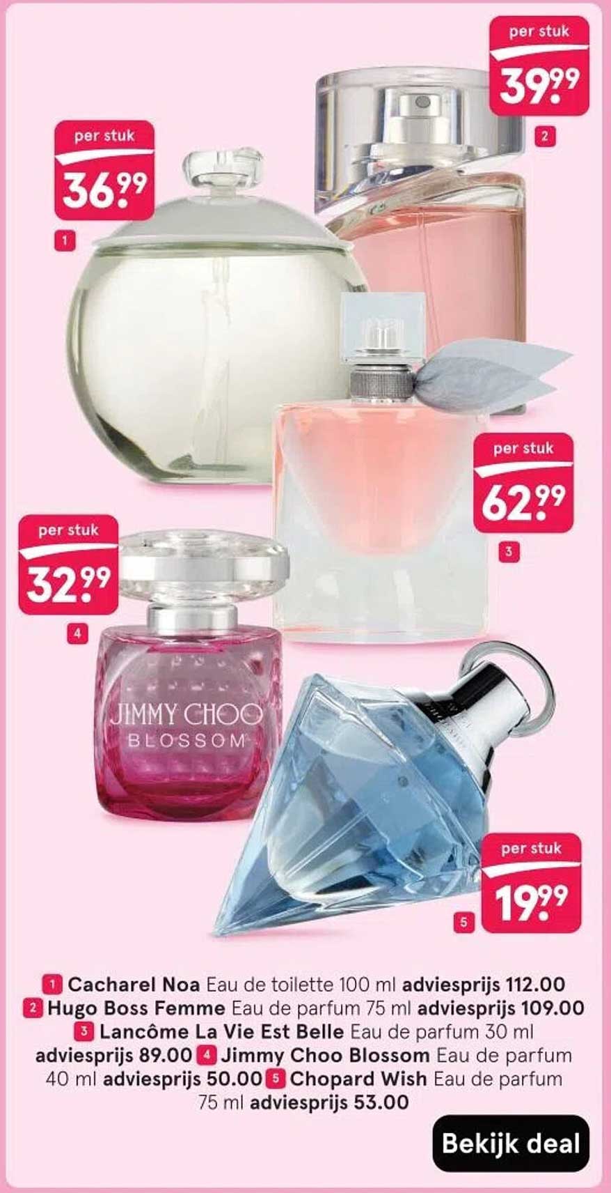 Jimmy Choo Blossom Eau de parfum 40 ml adviesprijs 50.00