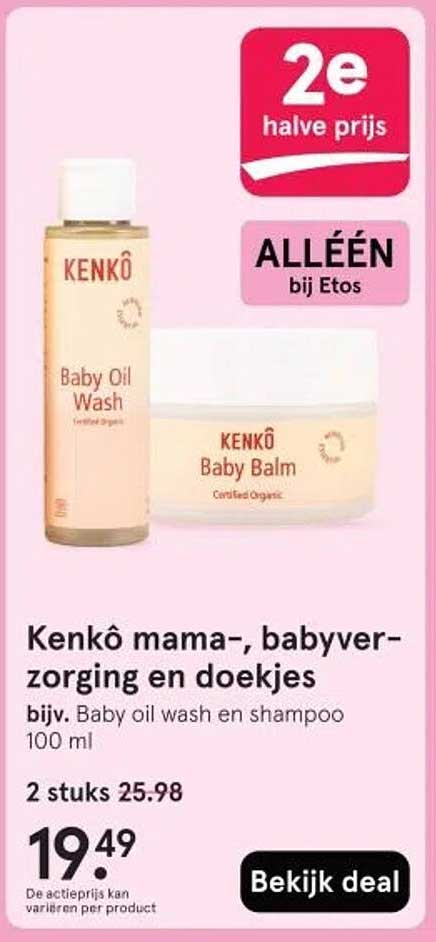 Kenkô mama-, babyverzorging en doekjes