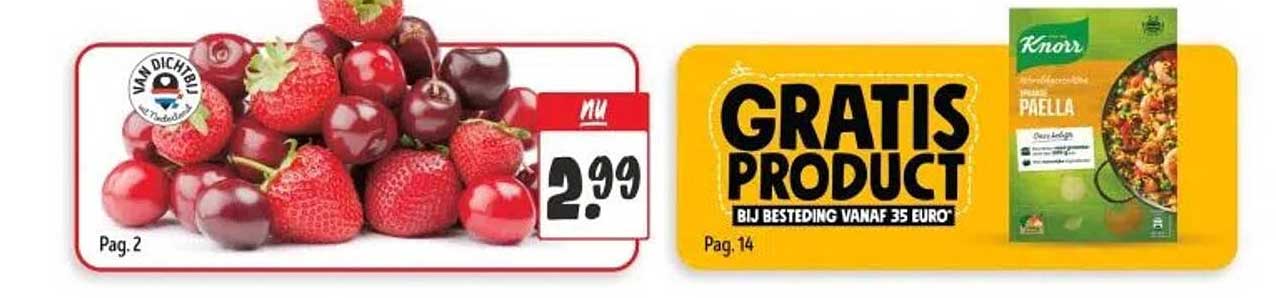 Kersen NU voor €2,99