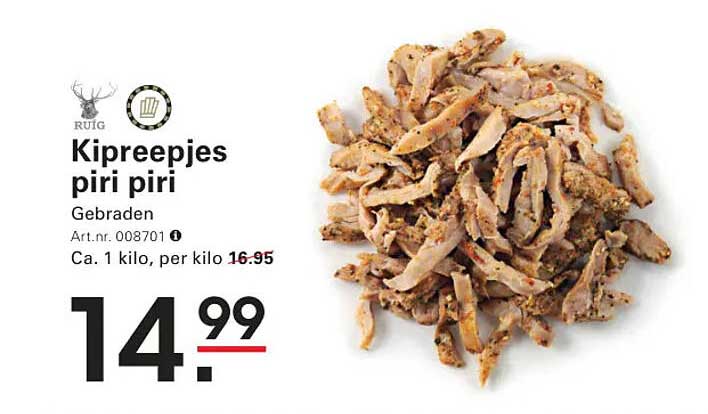 Kipreepjes piri piri