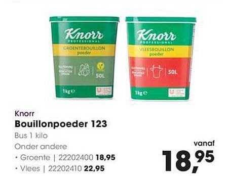 Knorr Bouillonpoeder 123