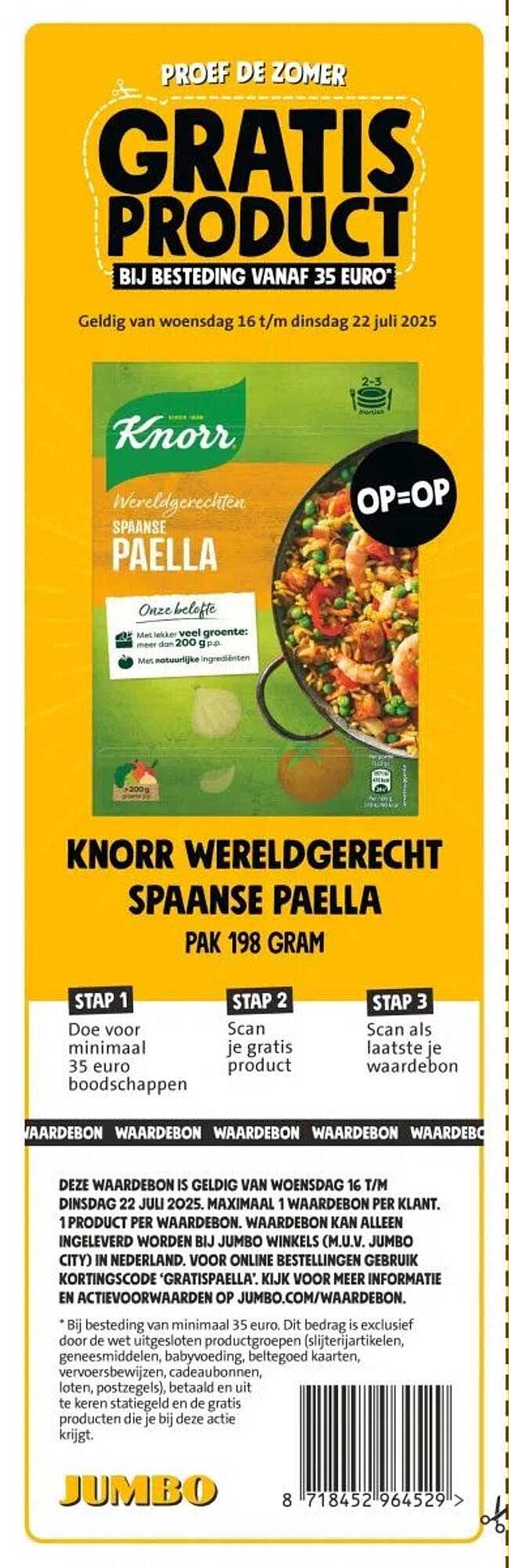 Knorr Wereldgerecht Spaanse Paella