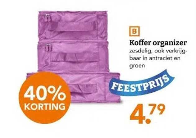 Koffer organizer
