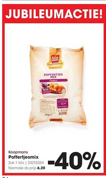 Koopmans Poffertjesmix -40%