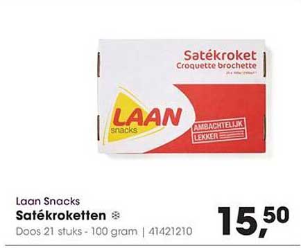 Laan Snacks Satékroketten