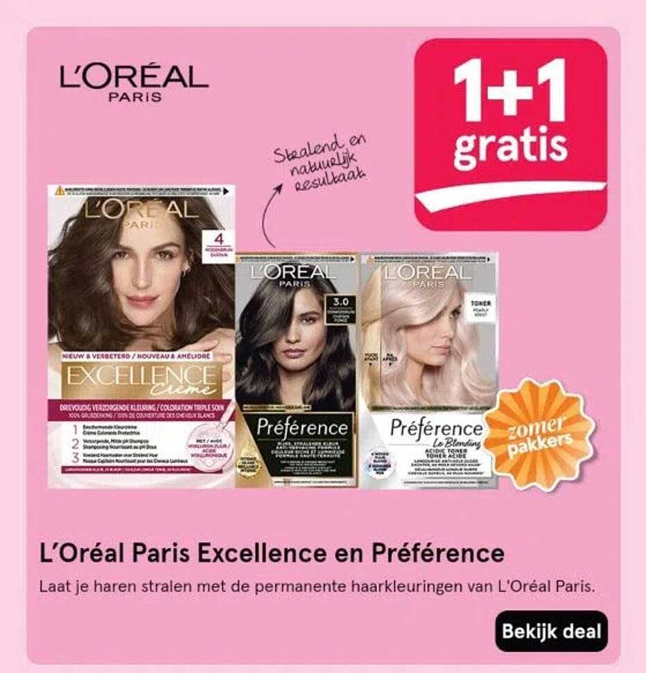 L'Oréal Paris Excellence en Prférence