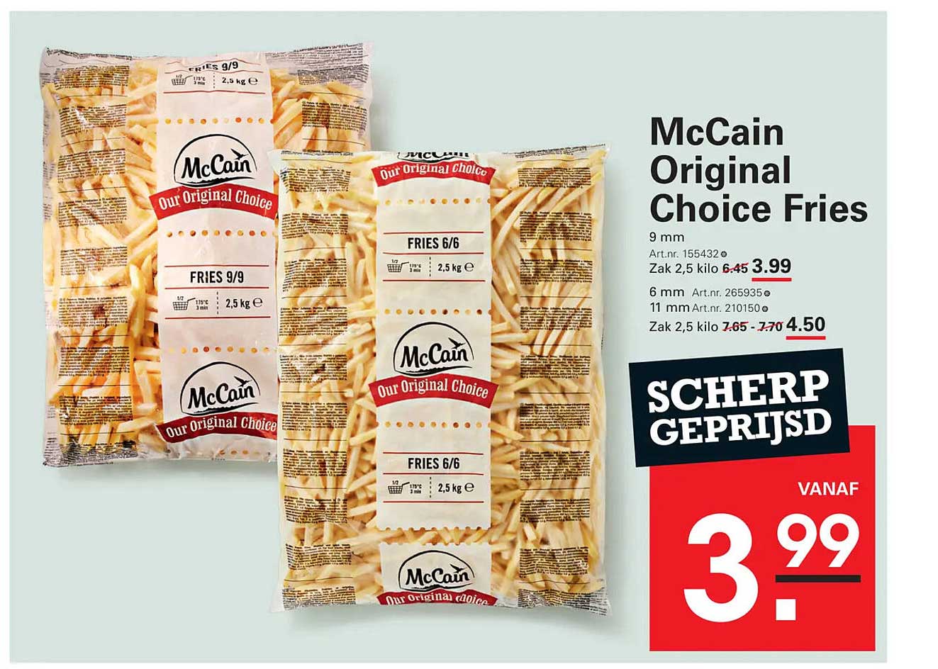 McCain Original Choice Fries