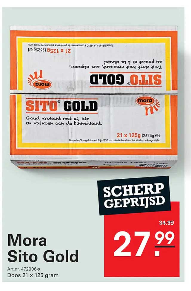 Mora Sito Gold