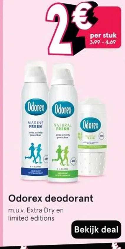 Odorex deodorant