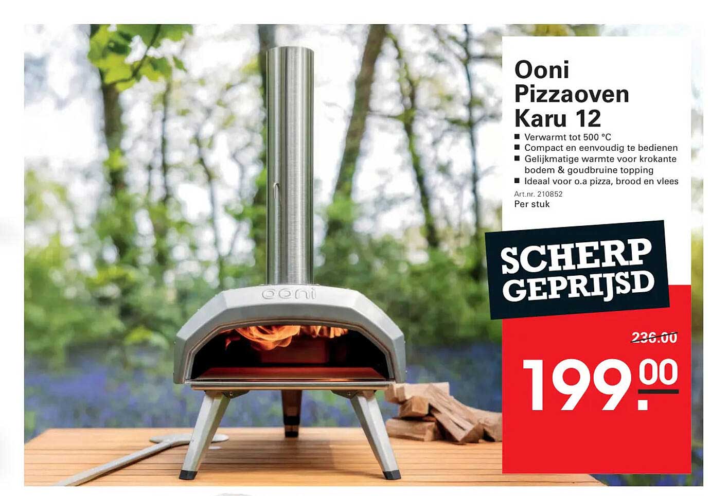 Ooni Pizzaoven Karu 12