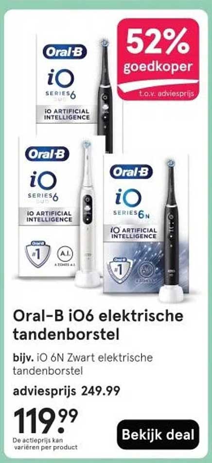 Oral-B iO6 elektrische tandenborstel